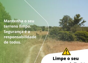 Limpeza de terrenos: prazo termina a 31 de maio