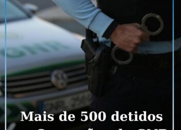 Mais de 500 detidos em Operações da GNR: condução sob efeito do álcool é o princ