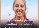 Maria Marques nomeada para prémio de Melhor Jogadora de Formação em Futebol Femi