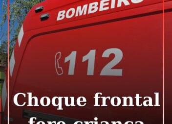 Menino de 10 anos ferido após choque frontal em Portalegre