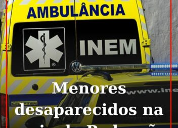 Menores desaparecidos na praia de Pedrogão