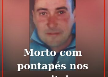 Morto por vizinho com pontapés nos genitais