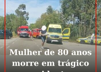 Mulher de 80 anos morre num trágico acidente em Nisa