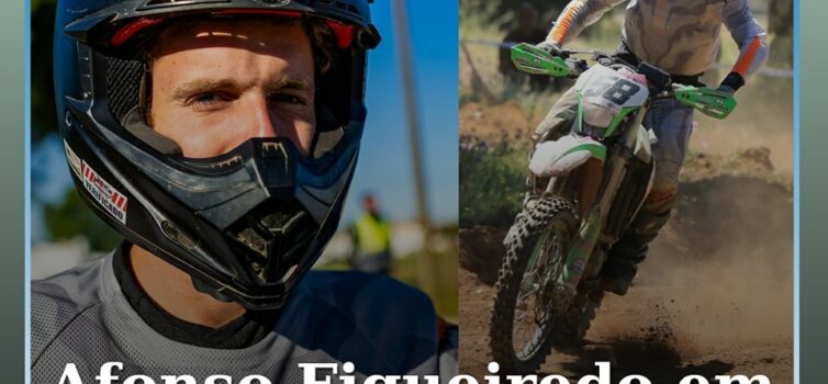 O atleta Afonso Figueiredo destaca-se no campeonato nacional de Todo-o-Terreno