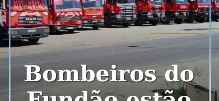 Os Bombeiros do Fundão celebram 98 anos
