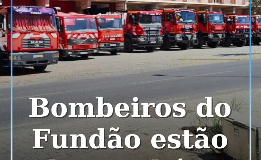 Os Bombeiros do Fundão celebram 98 anos