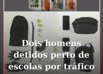 PSP de Castelo Branco detém dois homens por tráfico de estupefacientes