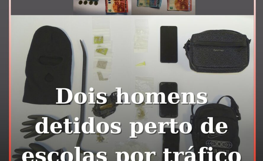 PSP de Castelo Branco detém dois homens por tráfico de estupefacientes