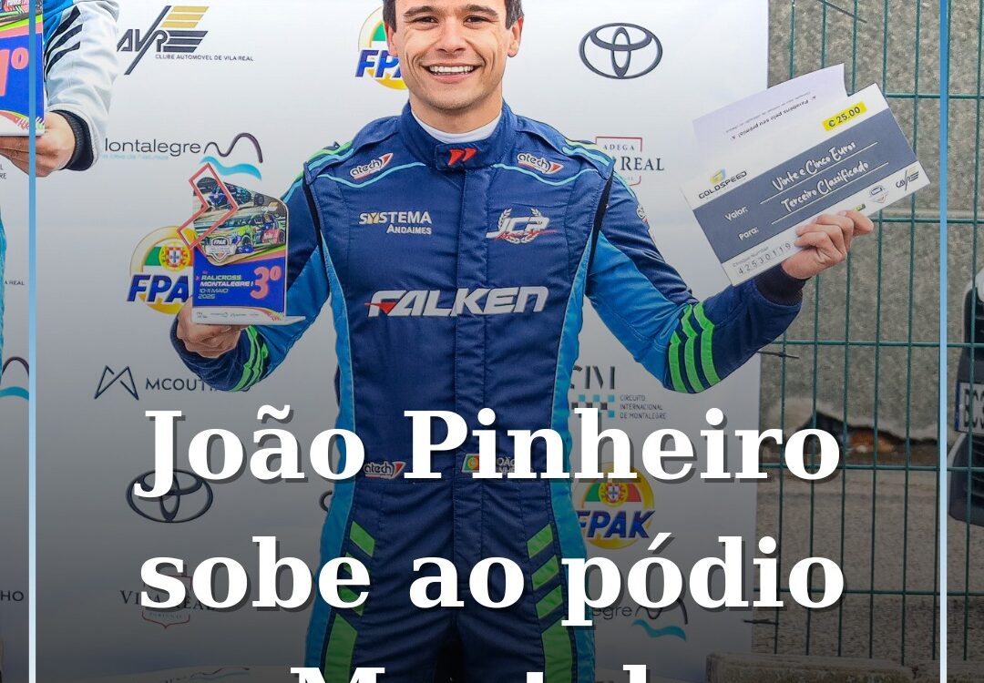 Pódio para João Pinheiro e a equipa JCP Racing em Montalegre!