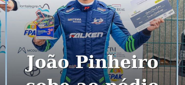 Pódio para João Pinheiro e a equipa JCP Racing em Montalegre!