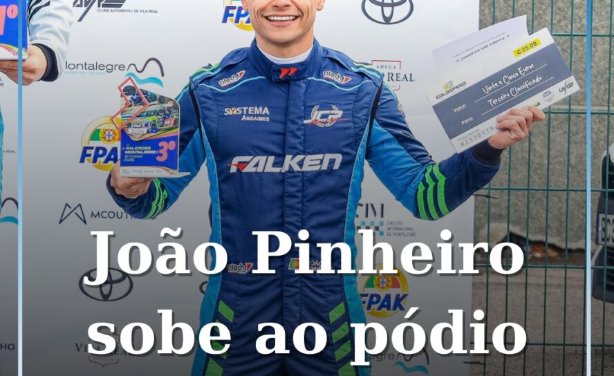 Pódio para João Pinheiro e a equipa JCP Racing em Montalegre!