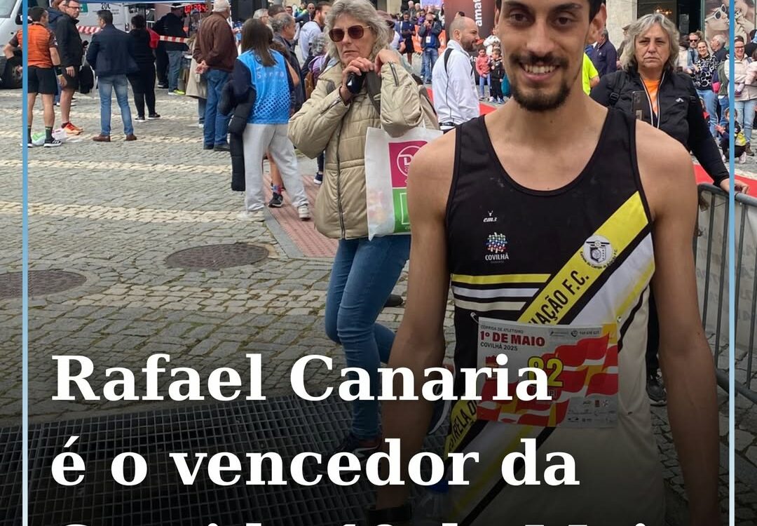 Rafael Canaria é o vencedor da Corrida 1º de Maio