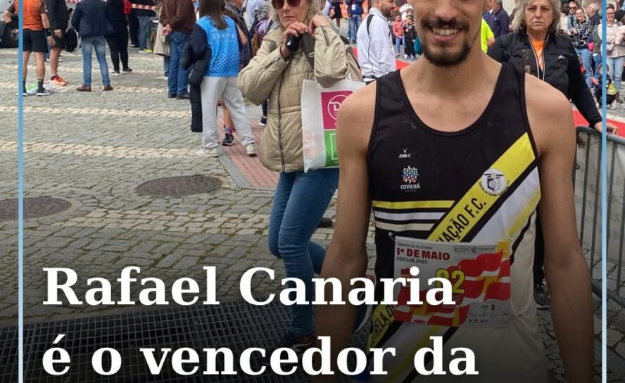 Rafael Canaria é o vencedor da Corrida 1º de Maio
