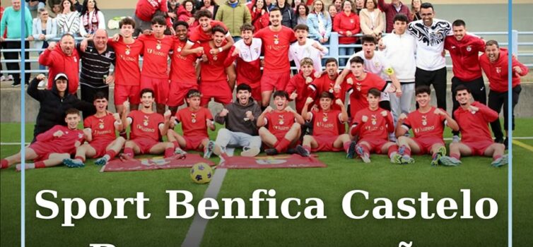 Sport Benfica Castelo Branco sagra-se campeão distrital de juniores e regressa a