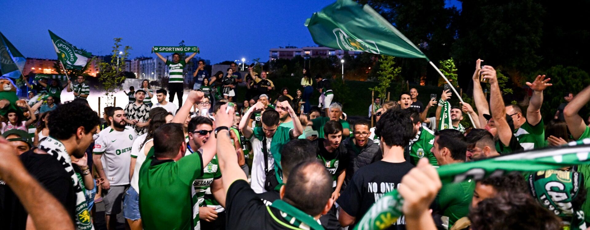 Sporting conquista a “dobradinha” e adeptos celebram em Castelo Branco