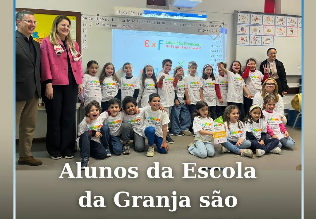 Turma do 1ºA da Escola da Granja é a vencedora municipal das Olímpiadas de Educa