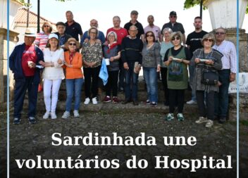 Voluntários do HAL num momento de convívio e partilha