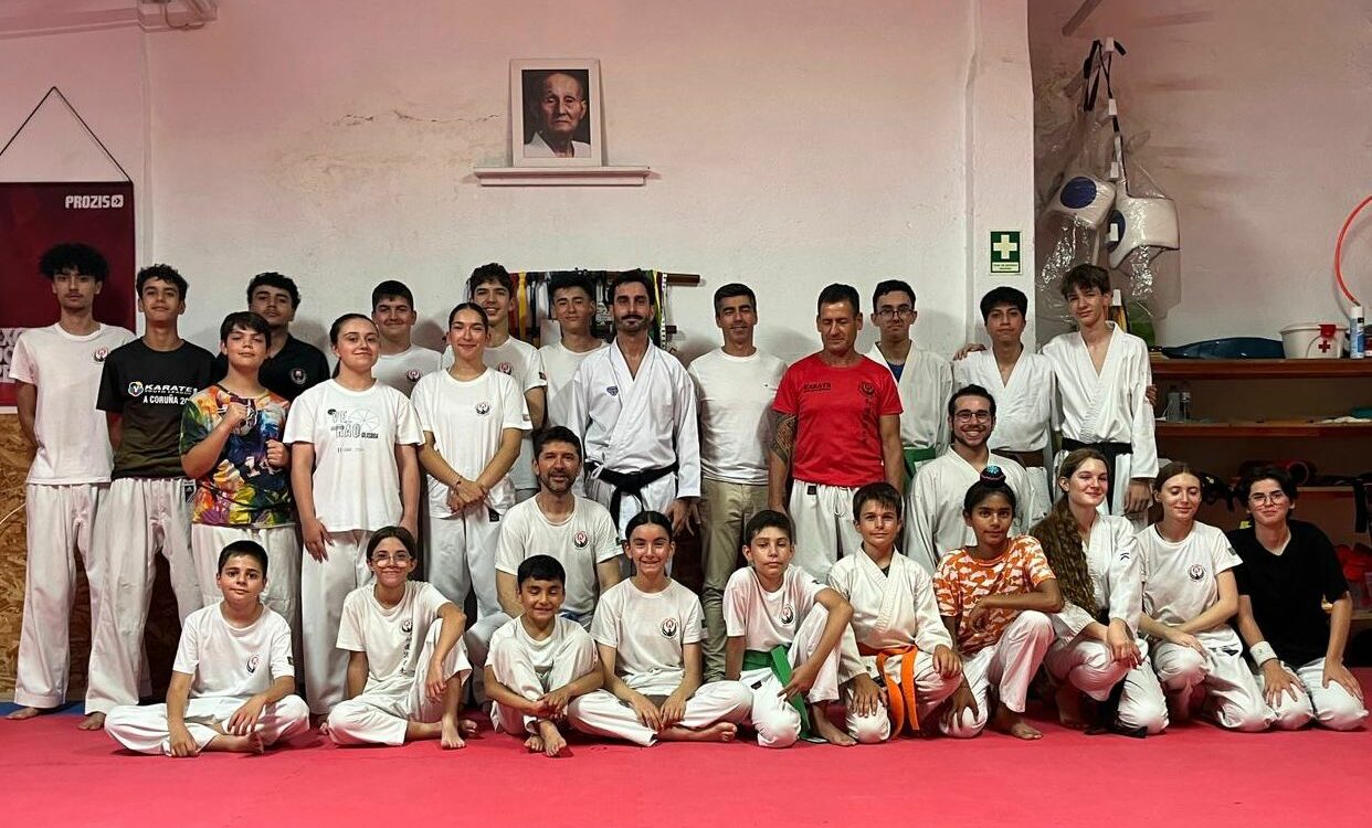 AKWCB recebeu este fim de semana karatecas de Madrid em intercâmbio