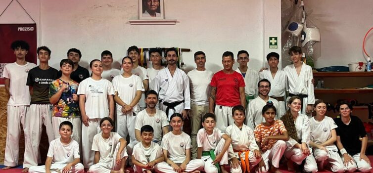AKWCB recebeu este fim de semana karatecas de Madrid em intercâmbio