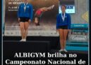 ALBIGYM brilha no Campeonato Nacional de Trampolins