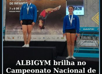 ALBIGYM brilha no Campeonato Nacional de Trampolins