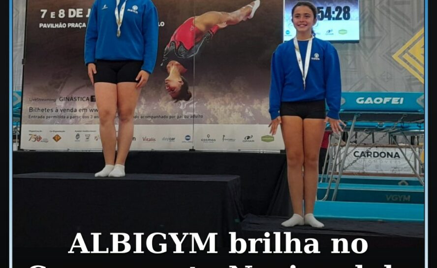 ALBIGYM brilha no Campeonato Nacional de Trampolins