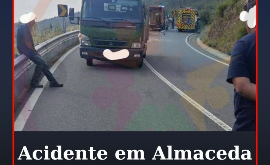 Acidente em Almaceda resulta em um ferido