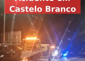 Acidente em Castelo Branco