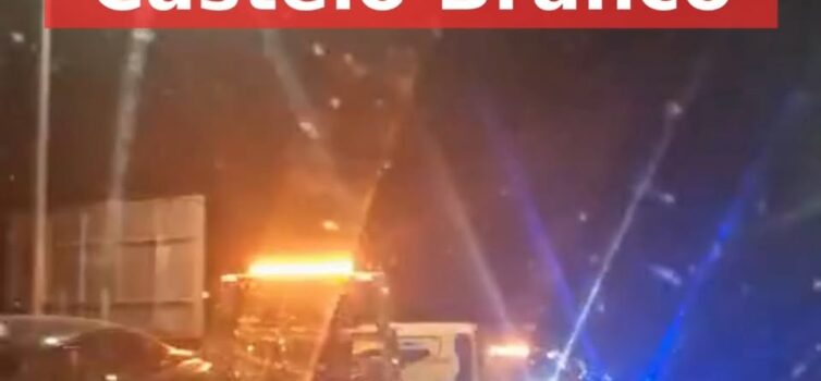 Acidente em Castelo Branco