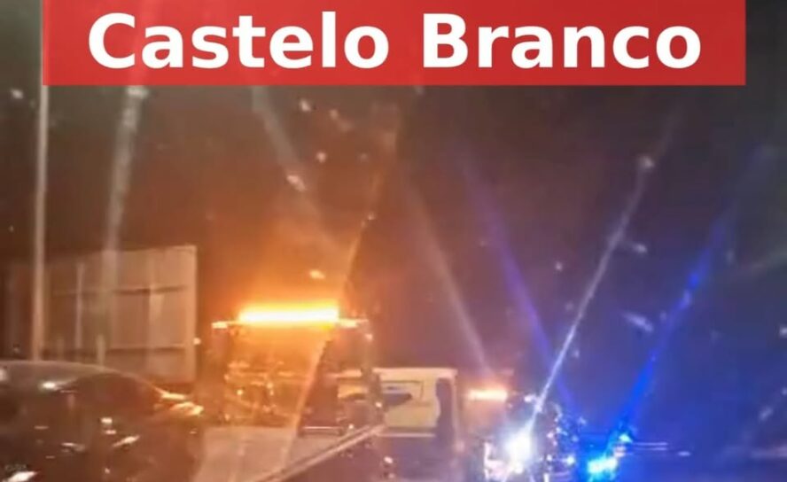 Acidente em Castelo Branco