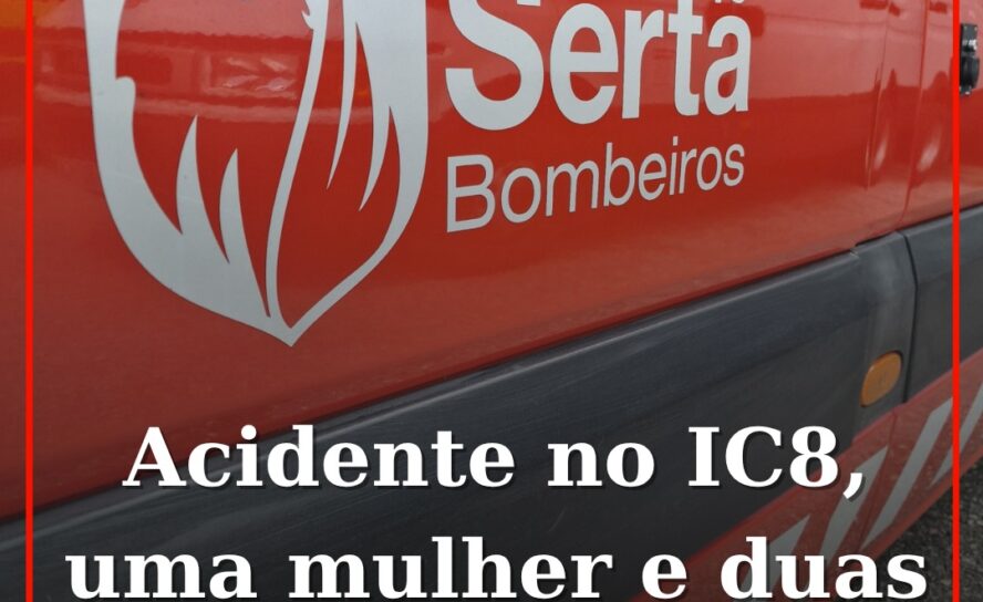 Acidente no IC8