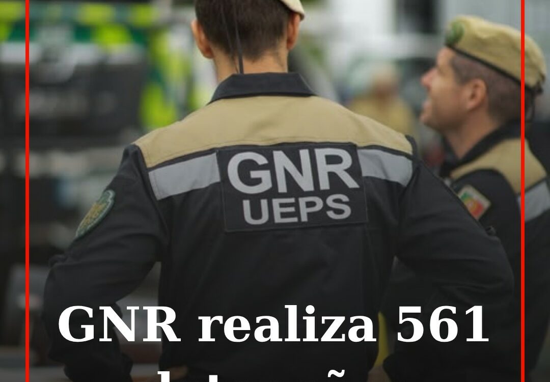 Atividade operacional da GNR