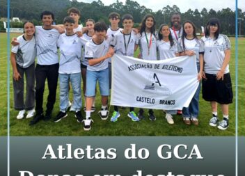Atletas do GCA Donas em destaque no Olímpico Jovem Nacional