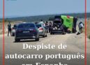 Autocarro português despista-se em Espanha na A62