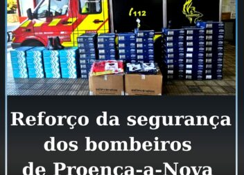 Bombeiros Voluntários de Proença-a-Nova reforçam proteção e segurança