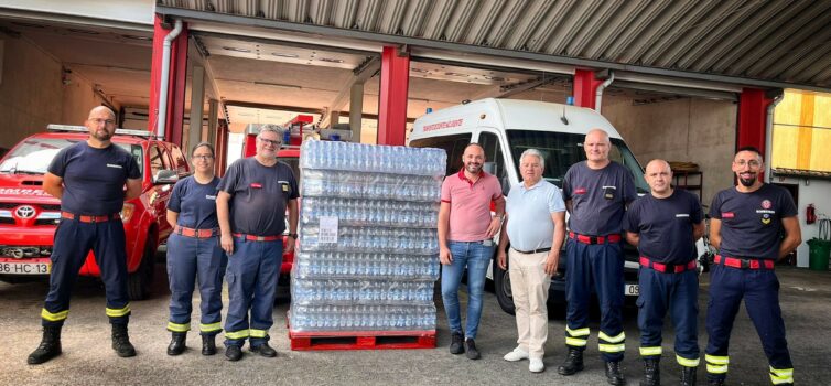 Bombeiros de Cernache do Bonjardim agradecem oferta solidária de Tony Antunes Au