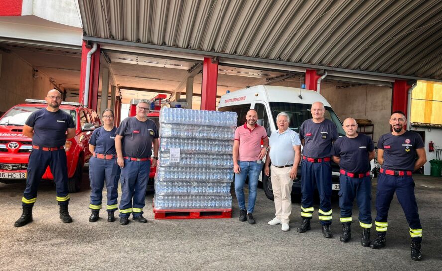 Bombeiros de Cernache do Bonjardim agradecem oferta solidária de Tony Antunes Au