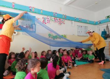 Creche do Centro Infantil Alberto Trindade recebe "Projeto Sonhar e Encantar"