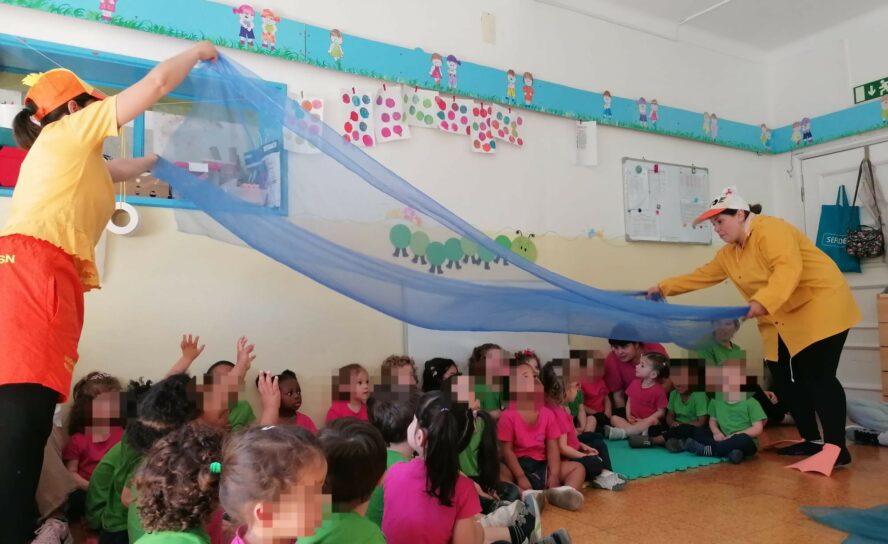 Creche do Centro Infantil Alberto Trindade recebe "Projeto Sonhar e Encantar"