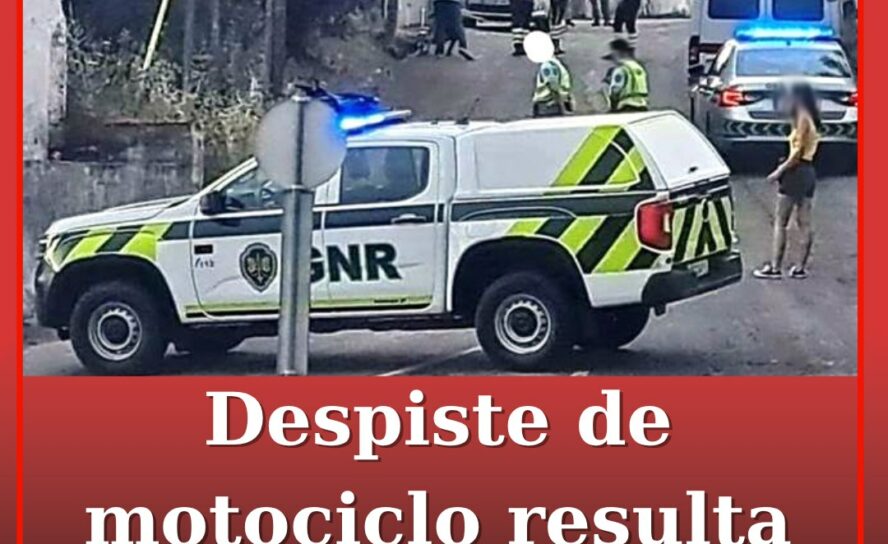 Despiste de motociclo resulta em um morto