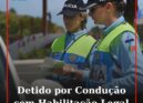 Detido por Condução sem Habilitação Legal