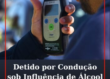 Detido por Condução sob Influência de Álcool