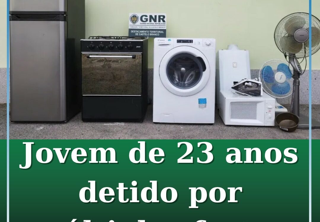 Detido por furtos em residências no concelho de Castelo Branco