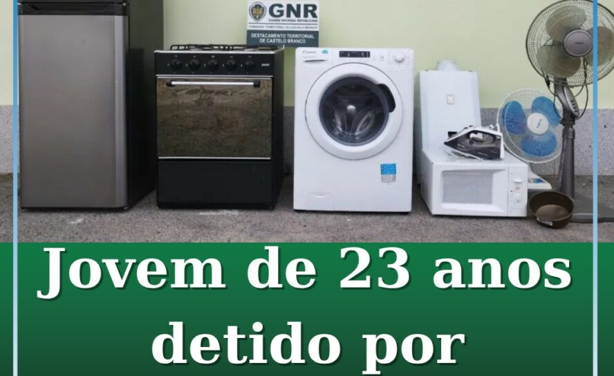 Detido por furtos em residências no concelho de Castelo Branco