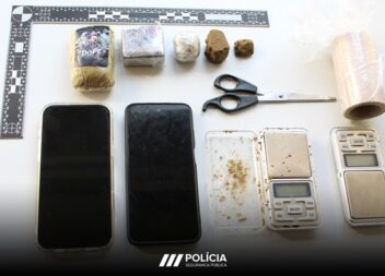 Detidos pelo crime de tráfico de estupefacientes