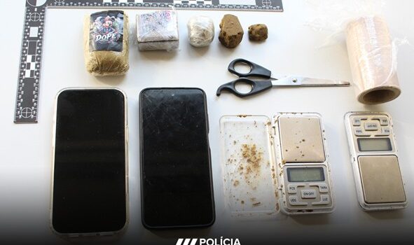Detidos pelo crime de tráfico de estupefacientes