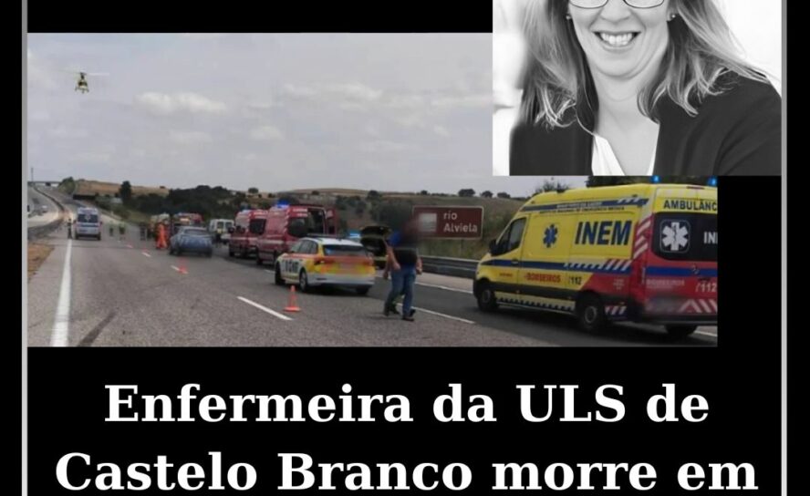 Enfermeira de Castelo Branco morre em despiste na A1 em Santarém