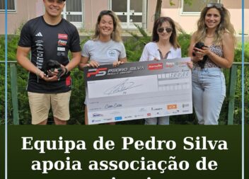 Equipa de Pedro Silva apoia associação de animais