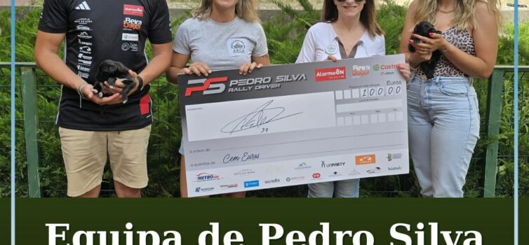 Equipa de Pedro Silva apoia associação de animais