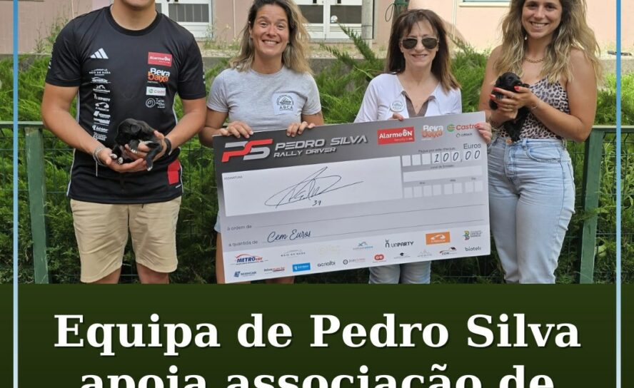 Equipa de Pedro Silva apoia associação de animais